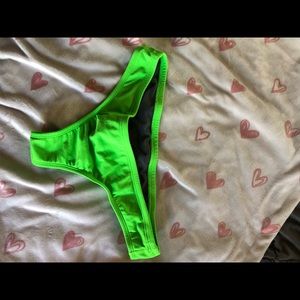 Lime green cheeky jolyn bottoms